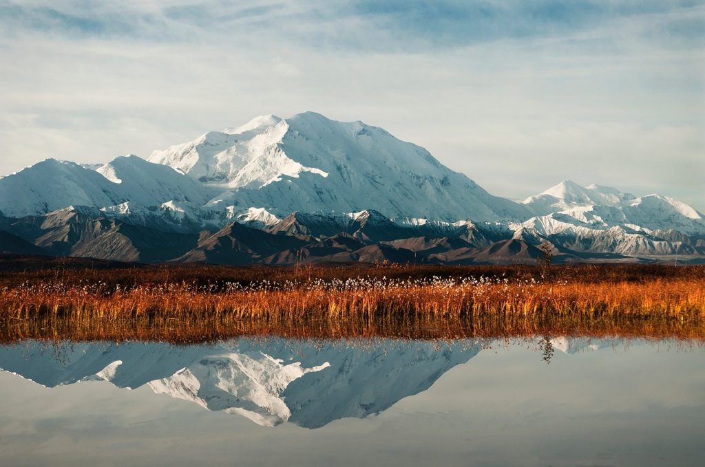 mount mckinley, mountains, glacier